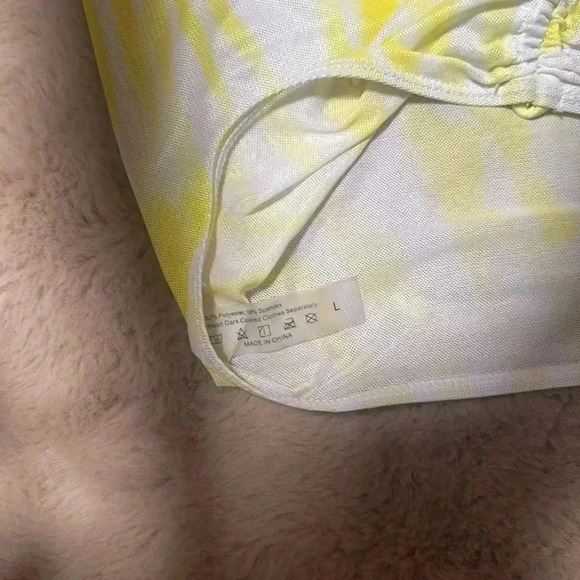 Triangle Bikini Swimsuit With Beach Skirt, - Picture 12 of 12